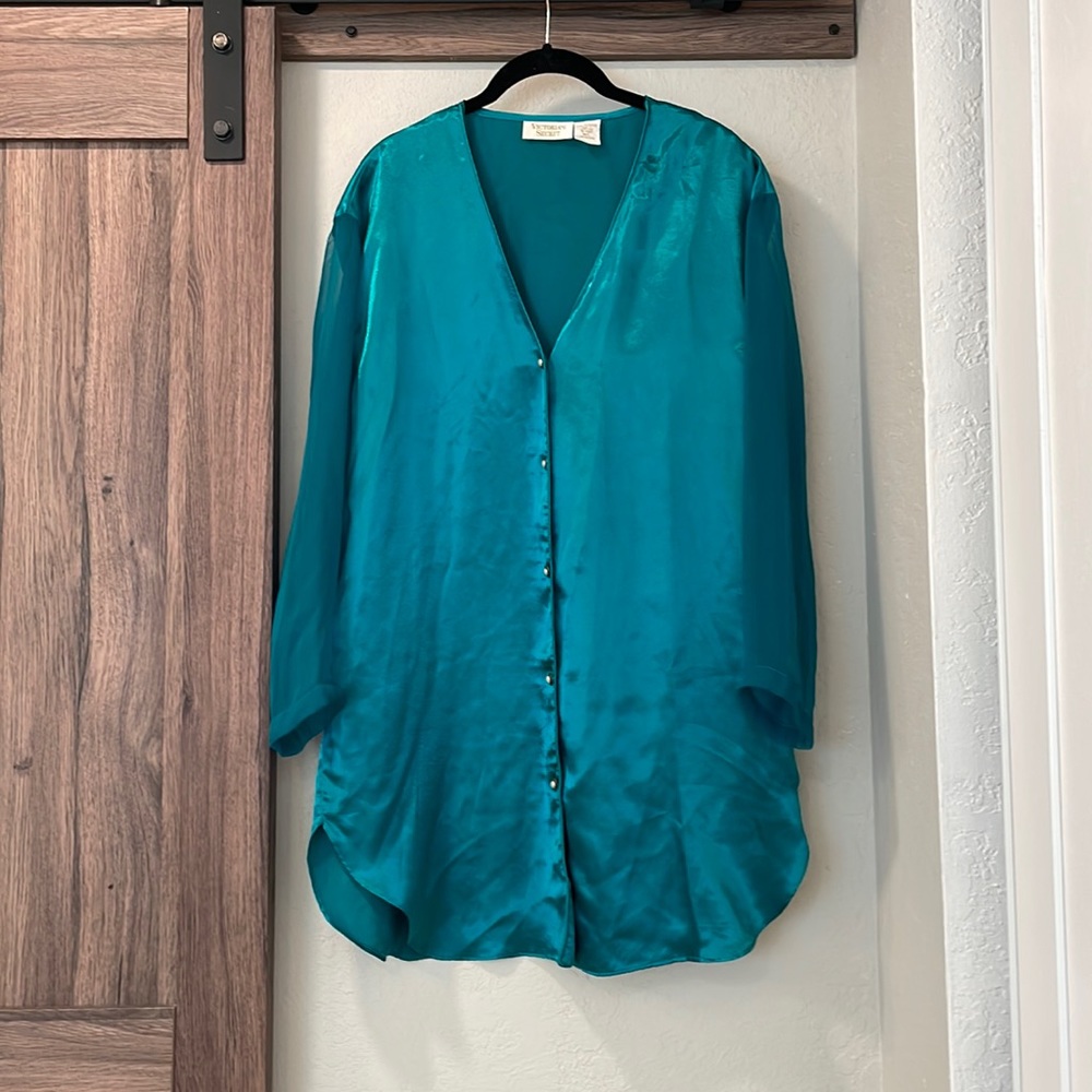 Victoria’s Secret Vintage Silk Sleep Shirt